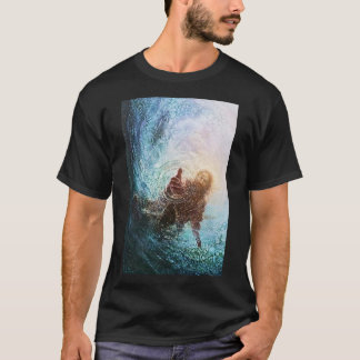 Havenlight Yongsung Kim – 神の手絵画- Tシャツ