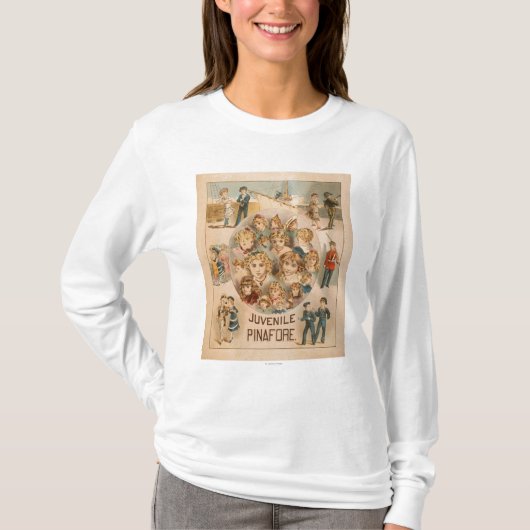 Haverlyのニューヨークの年少のエプロンの劇場2 Tシャツ (正面)