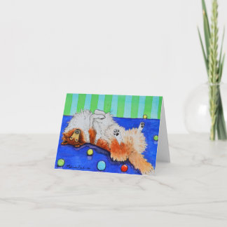 Havin球4x6のnotecard カード