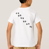 Havin送風子供のワイシャツ Tシャツ (裏面)