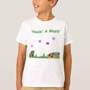 Havin送風子供のワイシャツ Tシャツ