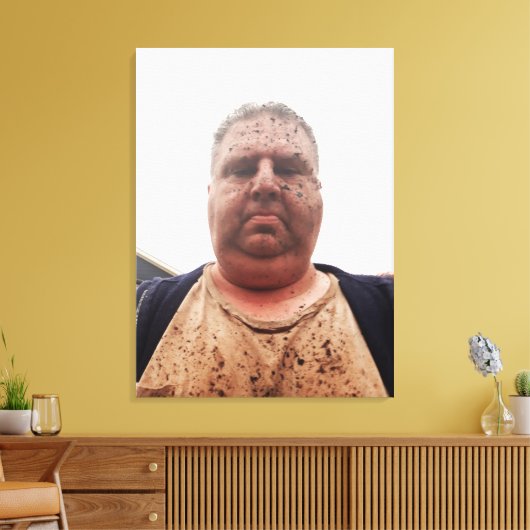 Having A Bad Day キャンバスプリント (インサイチュ (リビング))