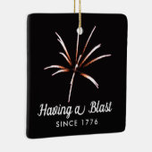 Having a Blast Sestercentennial 4th of July セラミックオーナメント (右)