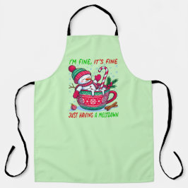 Having A Meltdown エプロン