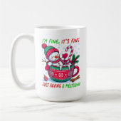 Having A Meltdown コーヒーマグカップ (左)