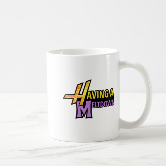 Having A Meltdown Shirt Funny Retro Having A Meltd コーヒーマグカップ (右)