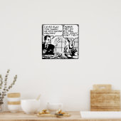 Having Children おもしろいレトロプリントポスター記号 ポスター (キッチン)