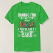 Having Fun Isn't Hard When Got Library Card Book L Tシャツ (デザイン正面)