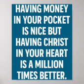 Having Money In Your Cket Is Nice But Having Chris ポスター (正面)