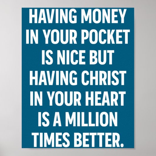 Having Money In Your Cket Is Nice But Having Chris ポスター (正面)