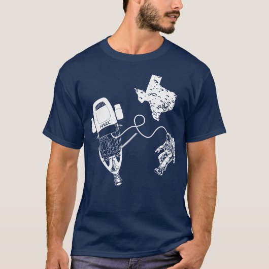 HAVOC カーメル in スペース Tシャツ (正面)