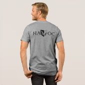 HAVOC Skully ヴェネツィア トライブレンドＴシャツ (フル背面)