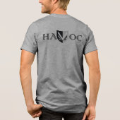 HAVOC Skully Venice トライブレンドＴシャツ (裏面)
