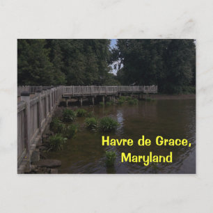 Havre de Grace Boardwalkはがき ポストカード