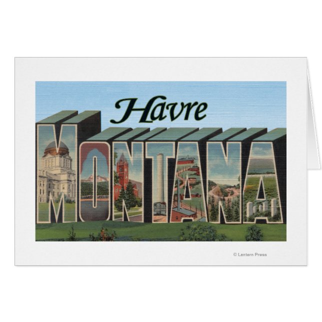 Havre, MontanaLarge Letter ScenesHavre, MT (正面横)