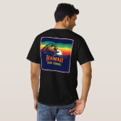 HAWAÏ SURF SCHOOL Tシャツ (裏面フル)