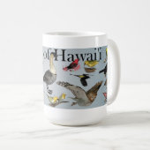 Hawai'iの風土性の鳥 コーヒーマグカップ (正面右)