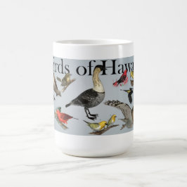 Hawai'iの風土性の鳥 コーヒーマグカップ