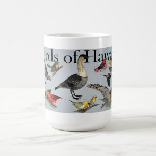 Hawai'iの風土性の鳥 コーヒーマグカップ