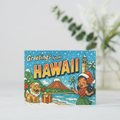 HAWAIIはがき ポストカード (スタンド正面)