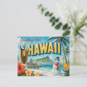 HAWAIIはがき ポストカード (スタンド正面)