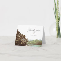 HAWAIIウォーターカラービーチパームツリー海