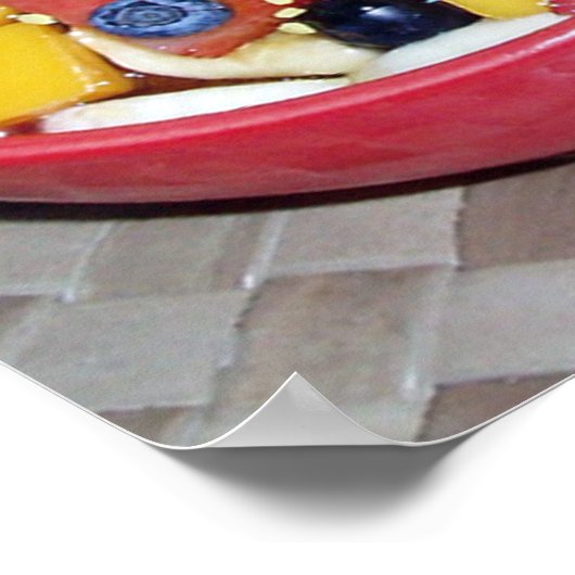 Hawaii Acai Bowl ポスター (角)