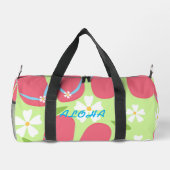 HAWAII ALOHA COLLECTION - アロハ ダッフルバッグ (裏面)