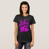 Hawaii Aloha Hibiscus Hawaiian Party 3 Tシャツ (正面フル)