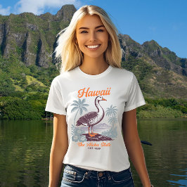 Hawaii Aloha State Goose Graphic  トライブレンドＴシャツ