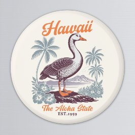 Hawaii Aloha State Goose Graphic  マグネット