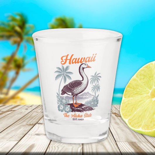 Hawaii Aloha State Goose Souvenir   ショットグラス