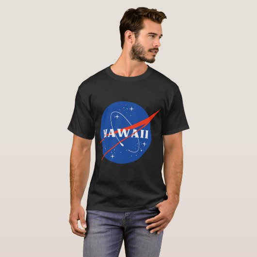 Hawaii Astronaut Oversized Tシャツ (正面フル)
