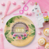 Hawaii Bachelorette Party ペーパープレート (パーティー)