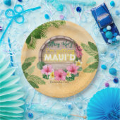 Hawaii Bachelorette Party ペーパープレート (パーティー)