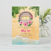 Hawaii Bachelorette Party 招待状 (スタンド正面)
