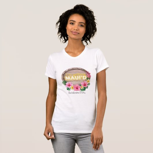 Hawaii Bachelorette Party Tシャツ (正面フル)