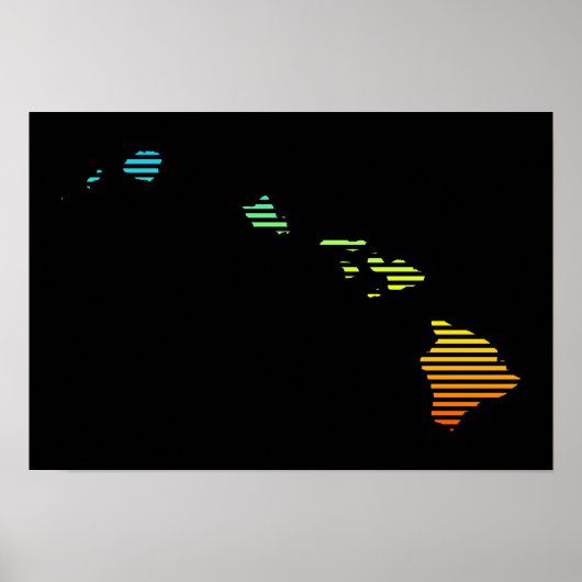 hawaii chill fade ポスター (正面)