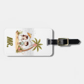 Hawaii Couple Mr. ラゲッジタグ (正面横)