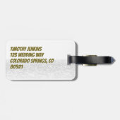 Hawaii Couple Mr. ラゲッジタグ (裏面横)