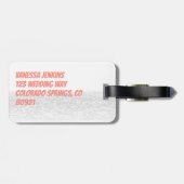 Hawaii Couple Mrs. ラゲッジタグ (裏面横)