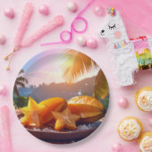 HAWAII - I LOVE HAWAII ペーパープレート (パーティー)