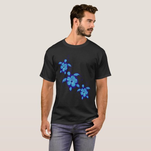 Hawaii Islands Honu Sea Turtles Tシャツ (正面フル)