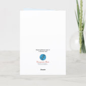 Hawaii Lighthouse Blank Greeting Card カード (裏面)