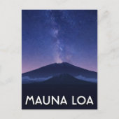 Hawaii Mauna Loa Travel ポストカード (正面)