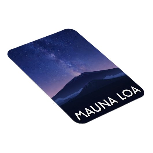 Hawaii Mauna Loa Travel マグネット (右側)