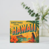 Hawaii Postcard ポストカード (スタンド正面)