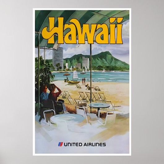 Hawaii Poster Art Print (XR2231) ポスター (正面)