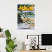 Hawaii Poster Art Print (XR2231) ポスター (ホームオフィス)