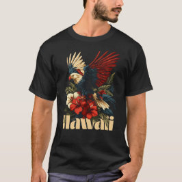 Hawaii Pride Eagle Design Tシャツ